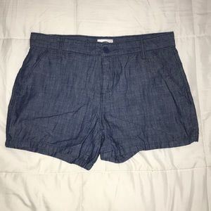 Navy relaxed shorts